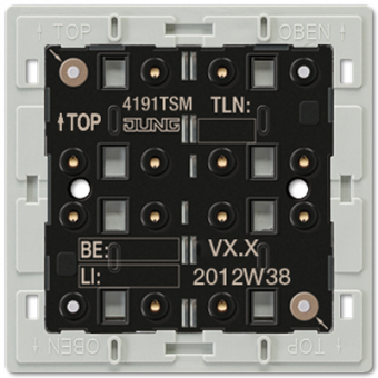 KNX кнопочный модуль универсальный, 1 группа 4191TSM