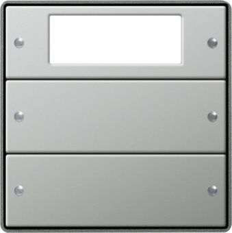 Картинка gira 2142210 комплект клавиш, 2 шт. plus, цвет: сталь