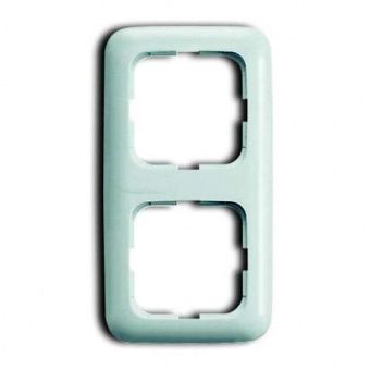 Рамка 2-постовая, серия Reflex SI, цвет альпийский белый 2512-214-507