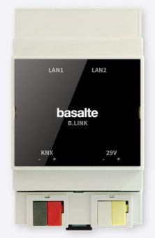 Картинка basalte 720-01-bas модуль интеграции ir, rs-232 и ip модулей с knx b.link