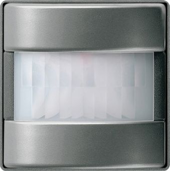 Картинка gira 088020 датчик движения knx standard 1,10 м, цвет: серый / белый, оттенок: лакировка "под сталь"