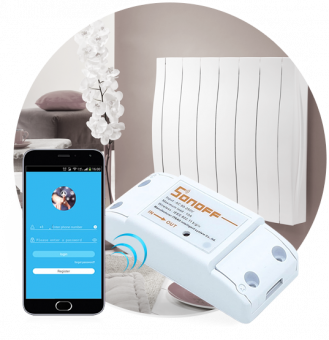 Фото WiFi реле Sonoff DUAL 