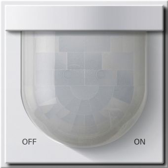Картинка gira 204166 датчик движения knx standard 2,20 м, цвет: белый, оттенок: глянцевый