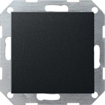Картинка gira 2101005 knx многофункциональная накладка с кнопочным интерфейсом 4-местн., цвет: чёрный, оттенок: матовый