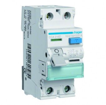 Устройство защитного отключения 2P 16A 10mA A CCA216D