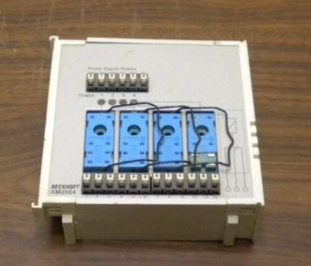  Модуль ввода/вывода 4-channel relay module 230 V AC, 16 A, potential-free change-over contact KM2604 Beckhoff