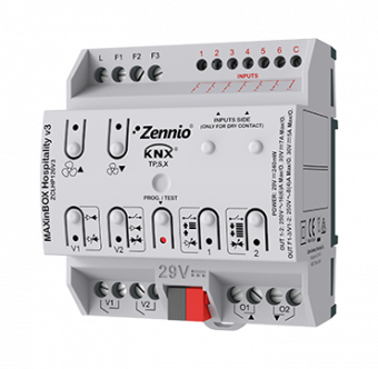 Zennio MAXinBOX Hospitality v3 ZCLHP126V3