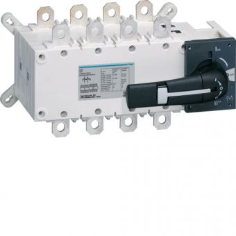Рубильник-переключатель 4P,  I-0-II,  400A, до 690В АС HI456