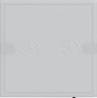 Картинка gira 5001028 cенс. выкл. gira 4 knxkomfort 1-кл., цвет: антрацит
