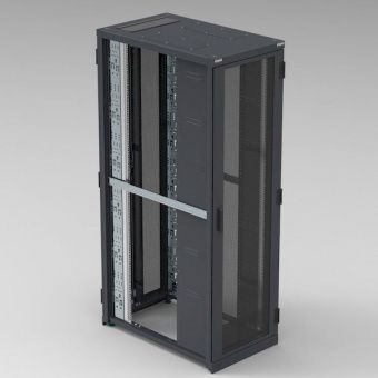 Шкаф серверный 19" - 46U - 800x1200 мм - в плоской упаковке - с боковыми панелями 446041 LG