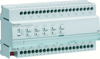 KNX easy - Переключающее исполнительное устройство/исполнительное устройство управления жалюзи для емкостной нагрузки 80319005