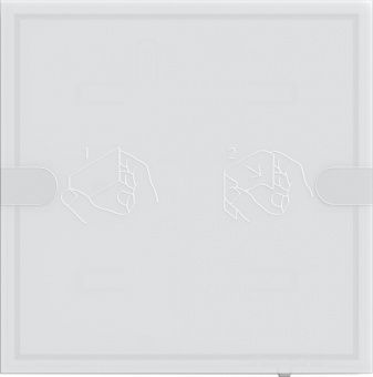 Картинка gira 5001003 cенс. выкл. gira 4 knxkomfort 1-кл., цвет: белый