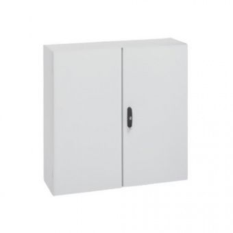 Металлический шкаф Atlantic - IP55 IK10 - RAL 7035 - 1000x1000x300 - квадратный 035591 LG