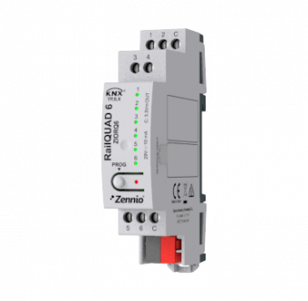Zennio RailQUAD 6 ZIORQ6