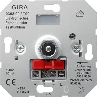 Механизм электронного потенциометра Gira коллекции Gira, Вт 030800