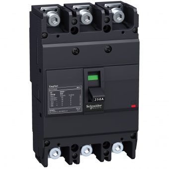 3П3Т АВТ. ВЫКЛ. EZC250F 18KA/400В 125 A EZC250F3125 Easypact EZC
