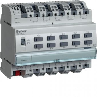 KNX - Бинарный вход, 10-канальный, 230 В 75219000