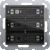 Картинка gira 501300 сенсорный выключатель 4 standard, 3-клавишн. для knxsystem 55, с присутствует кнопка ввода в эксплуатацию