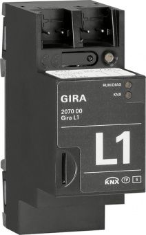 Картинка gira l1 207000 логический модуль knx, цвет: reg