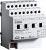 Картинка gira 100400 актуатор реле instabus knx/eib, 4-канальное, с ручным управлением