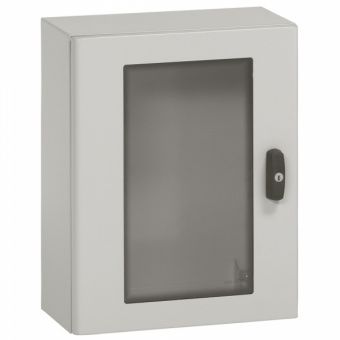 Шкаф Atlantic IP55 (700x500x250) стекл. дверь 035495 LG