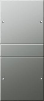Картинка gira 2132210 комплект клавиш, 2 шт., цвет: сталь