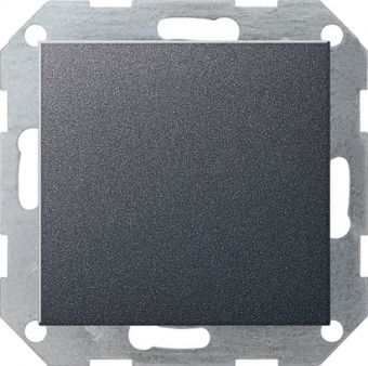 Картинка gira 210128 knx многофункциональная накладка с кнопочным интерфейсом, цвет: антрацит