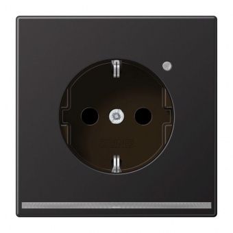 Schuko-розетка с LED подсветкой AL1520-ODLNW